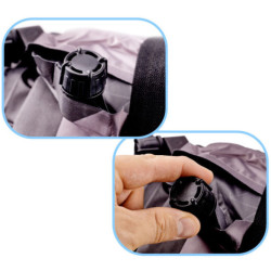 Nafukovací matrace do auta 180x120cm, černá