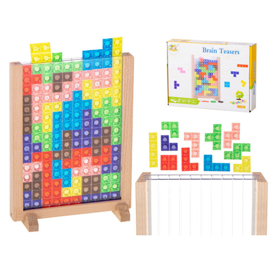 Puzzle tetris stojící hra