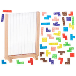 Puzzle tetris stojící hra