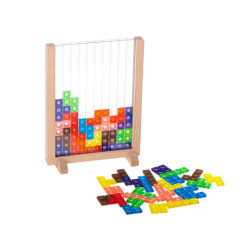 Puzzle tetris stojící hra