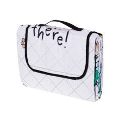 Plážová podložka pikniková deka kempování palmy 150x200