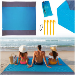 Plážová rohož vodotěsná kempingová deka 210X200