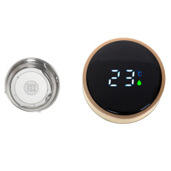 Termoska hrnek smart LED 500ml, zlatá