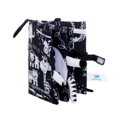 Smyslová kniha měkké safari zvířecí ocasy