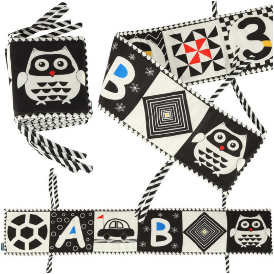 Vzdělávací brožura smyslový chránič postýlky sova