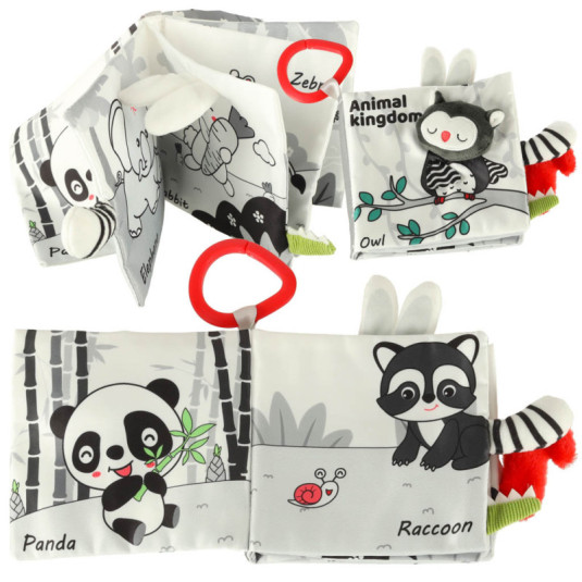 Smyslová kniha měkké zvířecí ocásky sova