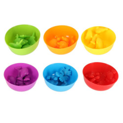 Mořští živočichové vzdělávací učení počítat montessori 36el.