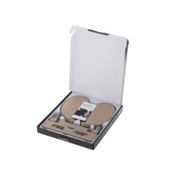 Nastavitelná opěrka hlavy a krku béžová