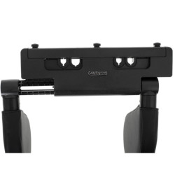 Nastavitelná opěrka hlavy a krku do auta černá