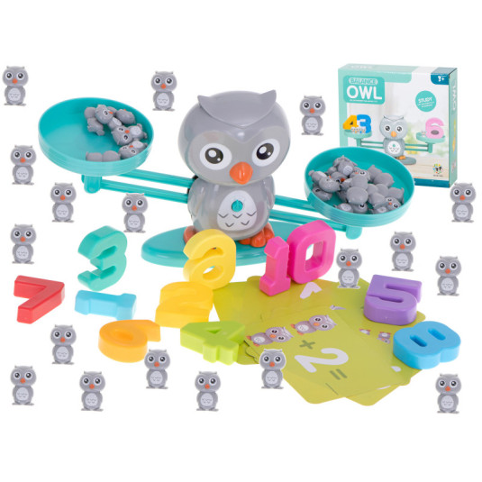 Vzdělávací váhy, které se učí počítat sovy velké