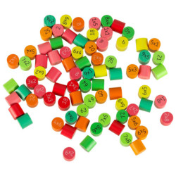 Vzdělávací sada násobení do 100 kulatá