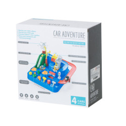 Překážková dráha interaktivní parkoviště závodní 4 auta