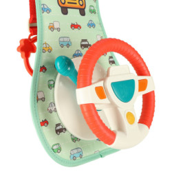 Interaktivní volant do auta se zvukem