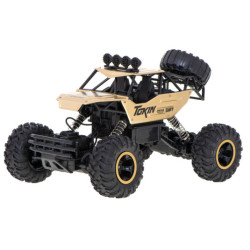 RC auto Rock Crawler 1:12 4WD METAL, zlatý