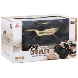 RC auto Rock Crawler 1:12 4WD METAL, zlatý