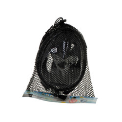 Plná skládací maska se šnorchlem L/XL černá