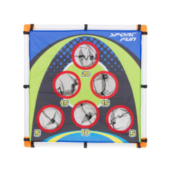 Hod na cíl pomocí dovednostní hry Bag Darts