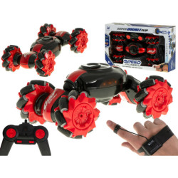 Rychlost Pioneer Stunt Car RC 360, červená