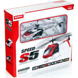 SYMA S5 RC vrtulník 3CH, bílý
