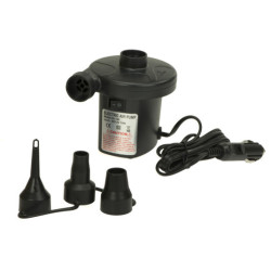 Nafukovací matrace do auta + pumpa černá