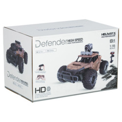 RC terénní driftovací auto 20 km/h, hnědé