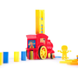 Lokomotiva Vlak Skládačka, červená