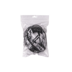 Profil nárazníku na hraně dveří auta 5m černý