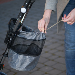 Tříkolka Fix V3,  šedá