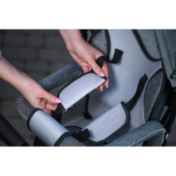 Tříkolka Fix V3,  šedá