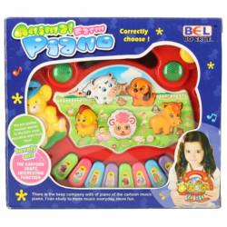 Vzdělávací klavír zvuky zvířat farma