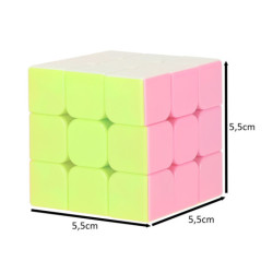 Puzzle hra kostka 3x3 neon 5.65cm