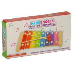 Barevný vzdělávací dřevěný cimbál