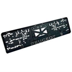 Podložka pod SPZ 3D PEUGEOT