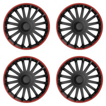 Poklice pro Škoda 16 CRYSTAL RO black