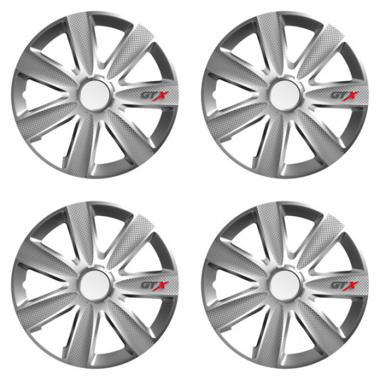 Poklice pro Škoda 16 GTX CARBON silver