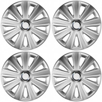 Puklice Aviator carbon RC 15 silver VERSACO