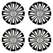 Poklice pro Škoda 15 TREND silver and black