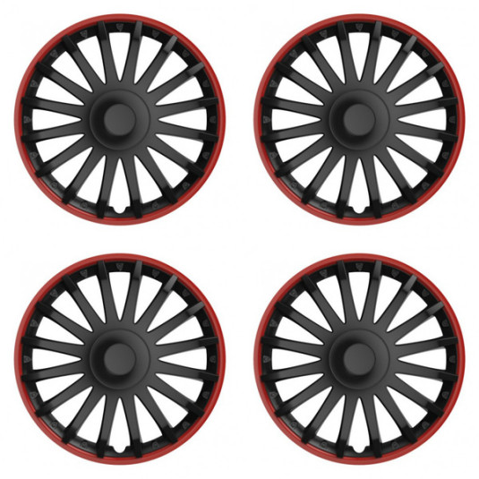 Poklice pro Škoda 15 CRYSTAL RO black