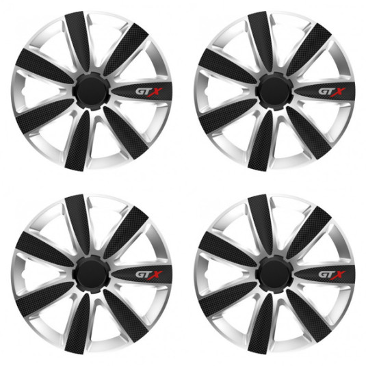 Poklice pro Škoda 14 GTX CARBON silver/black