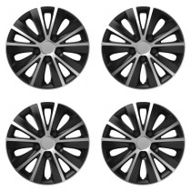 Poklice pro Škoda 15 RAPIDE silver and black