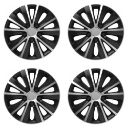 Poklice pro Škoda 15 RAPIDE silver and black