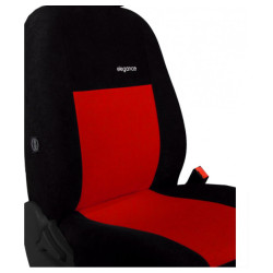 Potahy pro OPEL ZAFIRA 7 místné A (1999-2006) Elegance (velour-velour) bordó (vyp)