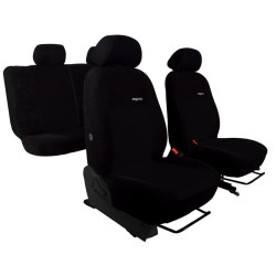 Potahy pro VOLKSWAGEN TOURAN 5X1 II (2010-2015) Elegance (velour-velour) černé (vyp)