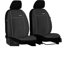 Potahy pro ŠKODA RAPID (integrované hlavové opěrky) II (od 2012) Comfort (Alcantara)