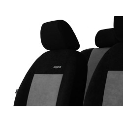 Potahy pro SUZUKI SX4 S-CROSS (od 2013) Elegance (velour-velour) šedá (vyp)