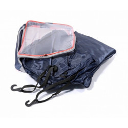 Ochranná autoplachta M 259x147x51cm NYLON rozbalená (vyp)