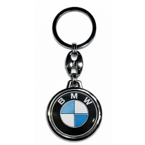 Klíčenka pryskyřičná BMW kulatá černá