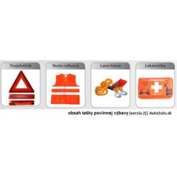 EXKLUZIVNÍ Taška povinné výbavy PLNÁ cz