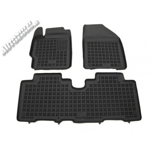 Pryžové rohože TOYOTA Verso S (od 2010) se zvýšeným okrajem