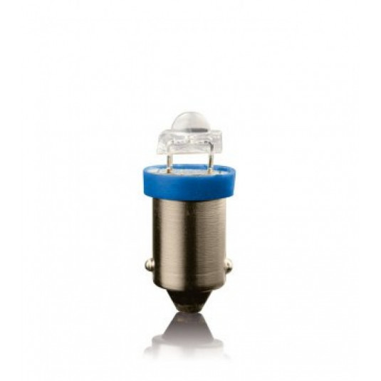 Led žárovky 1led 12V BA9S modrá (2ks)